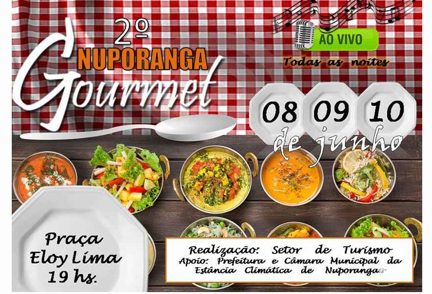 2º Nuporanga Gourmet – Sabores da Terra,concurso culinária Nuporanga,Nuporanga,Visão regional,2º Nuporanga Gourmet
